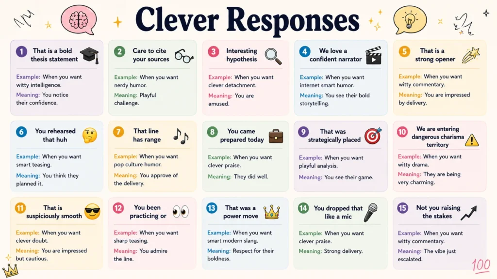 Clever Responses