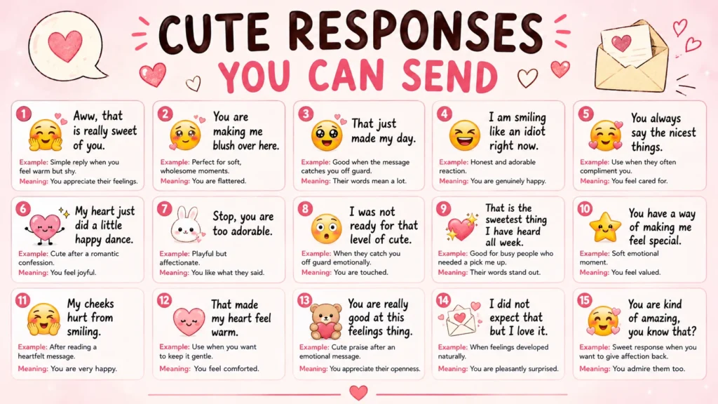 Cute Responses