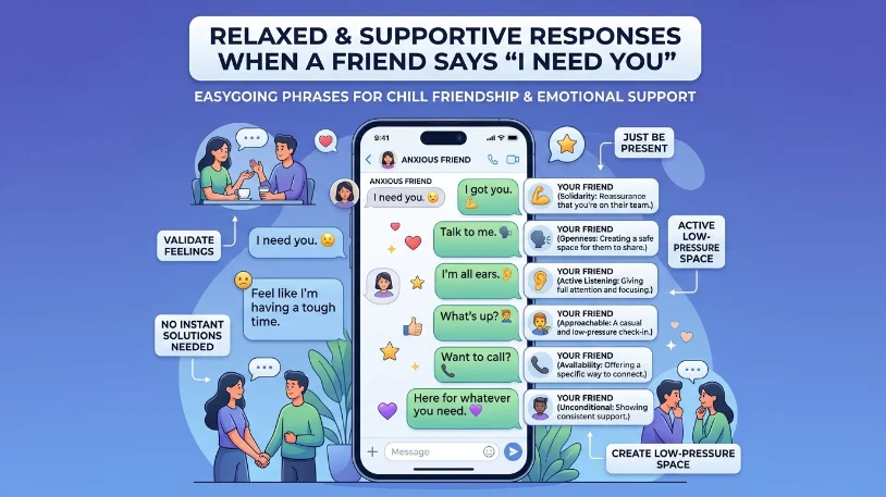 Chill And Casual Responses