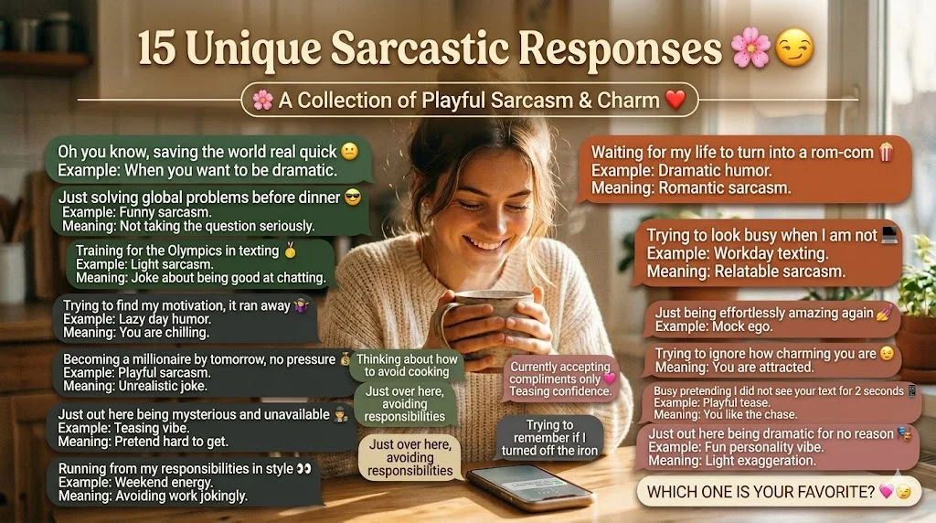 Sarcastic Responses