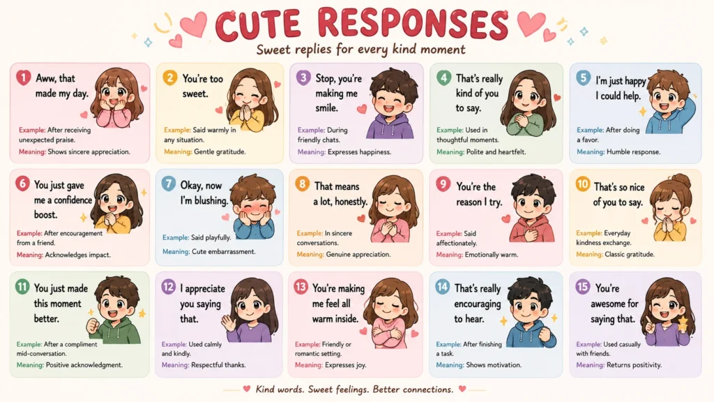 Cute Responses