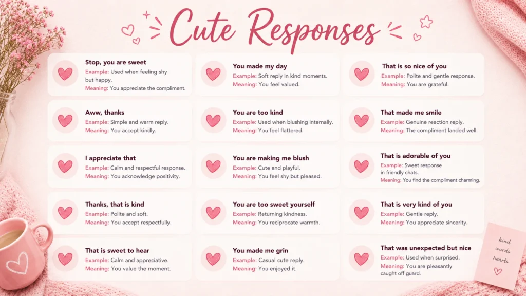 Cute Responses