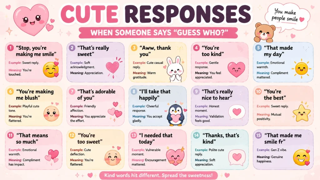 Cute Responses