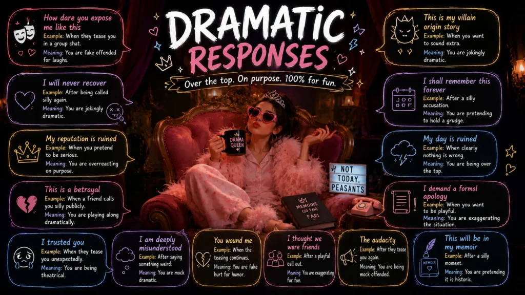 Dramatic Responses