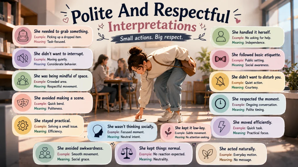 Polite And Respectful Interpretations