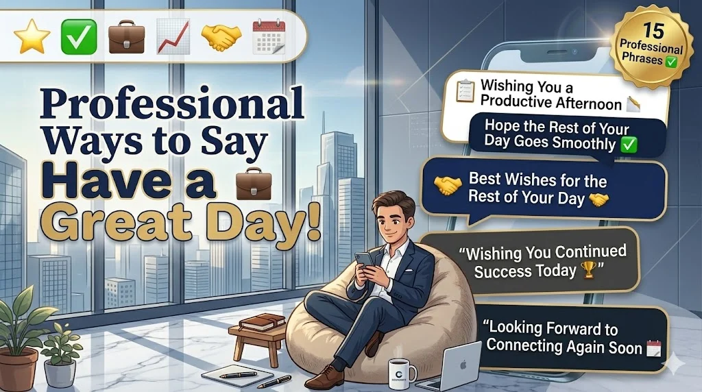 Professional Ways to Say Have a Great Rest of Your Day