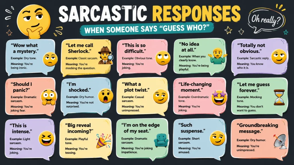 Sarcastic Responses