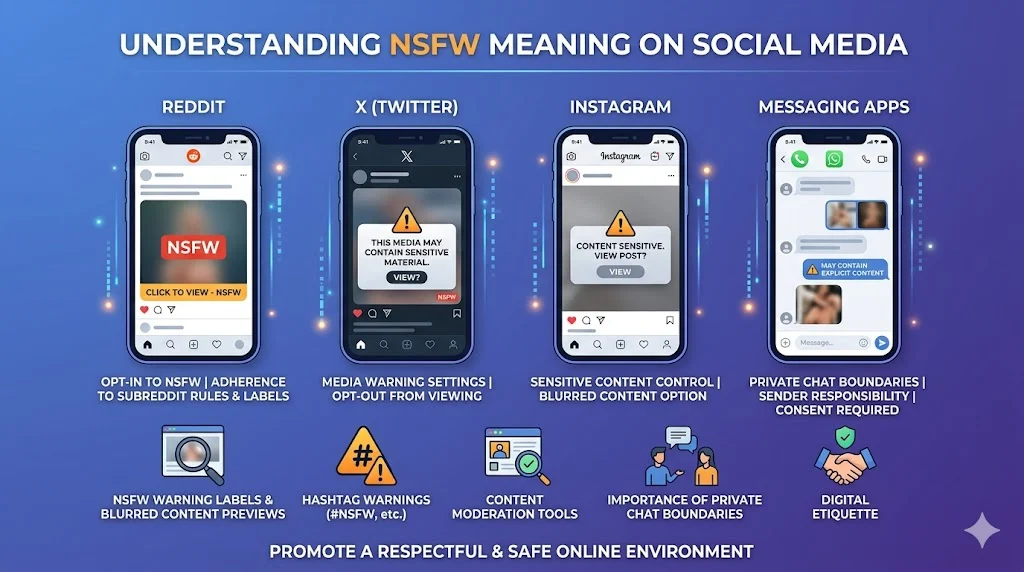 NSFW Meaning in Social Media