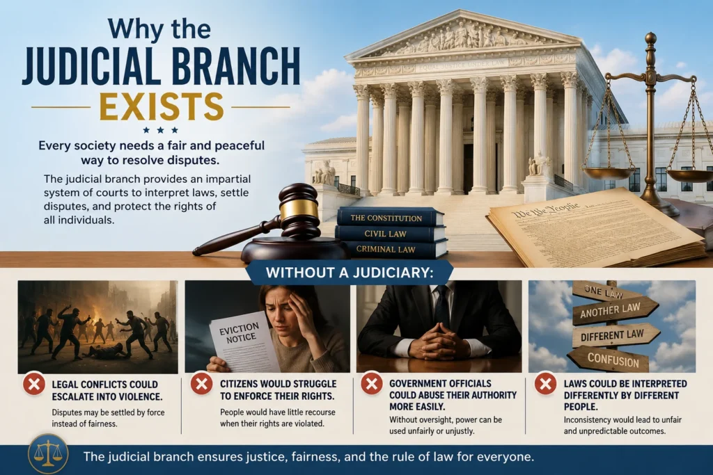 Why the Judicial Branch Exists
