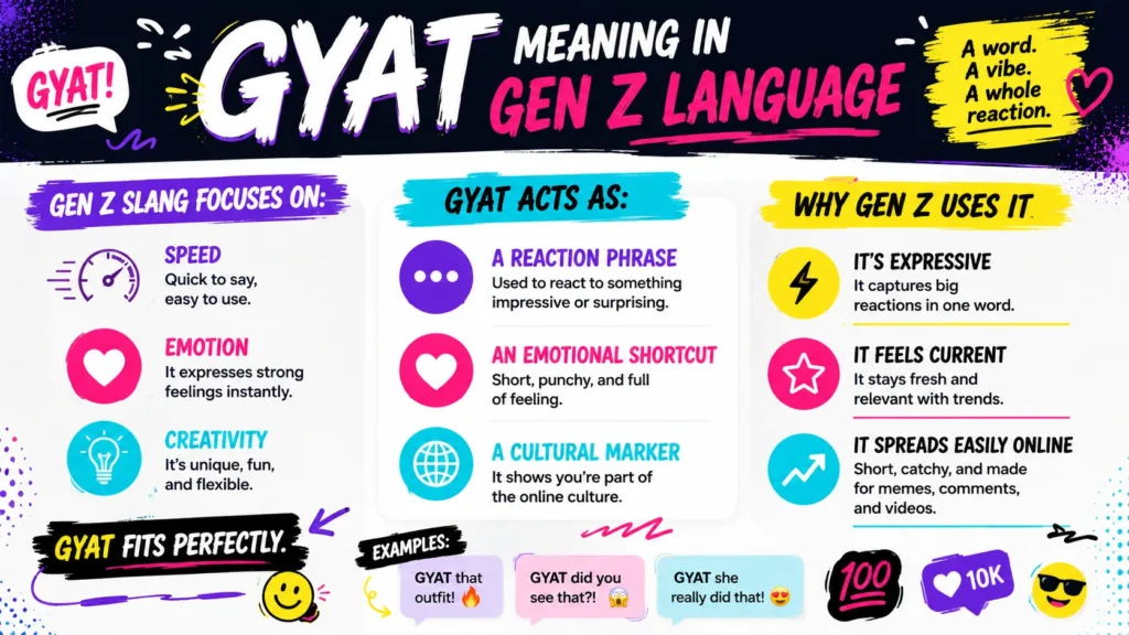 GYAT Meaning in Gen Z Language
