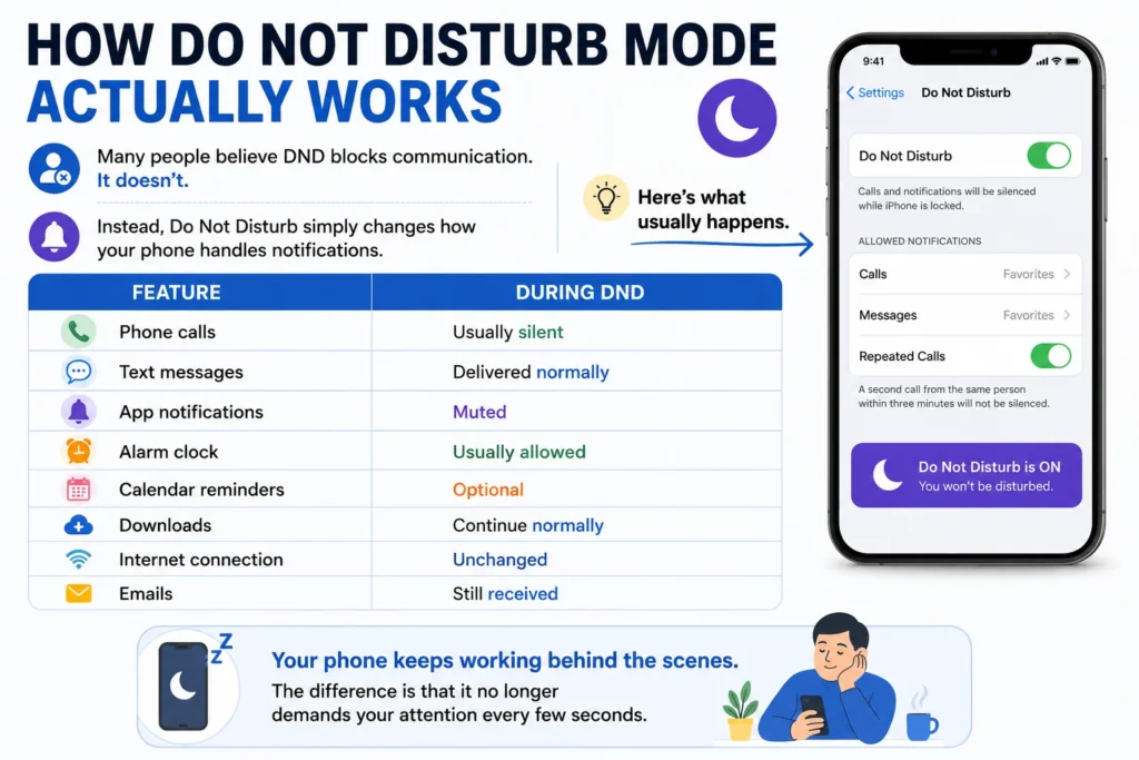 How Do Not Disturb Mode Actually Works