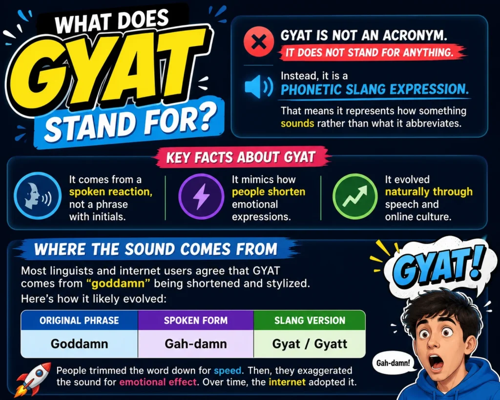What Does GYAT Stand For