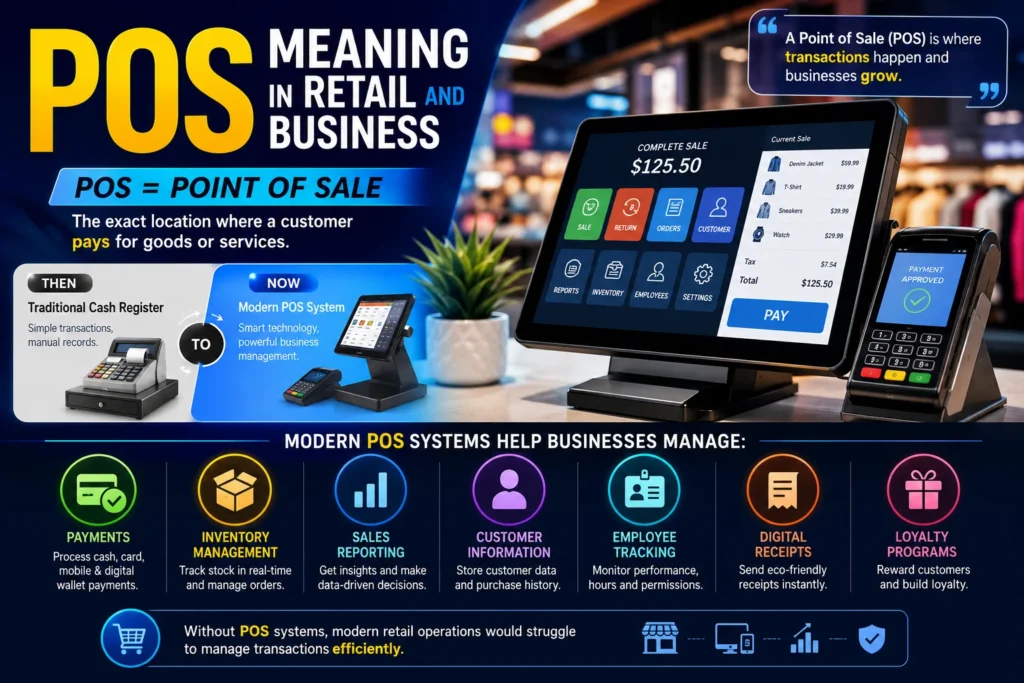 POS Meaning in Retail and Business
