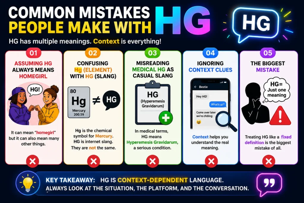Common Mistakes People Make With HG