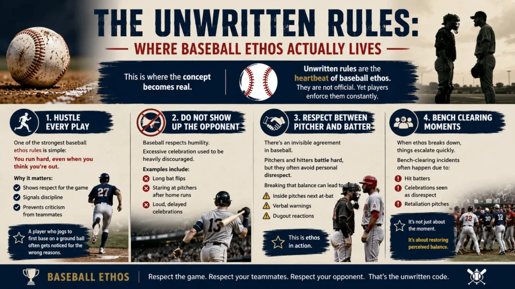 The Unwritten Rules: Where Baseball Ethos Actually Lives