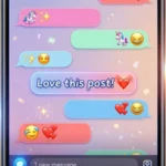 how to respond to a liked message on instagram