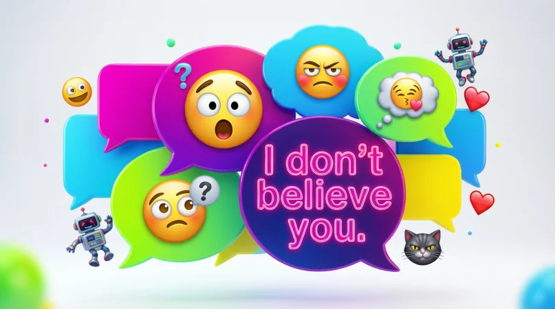 respond i dont believe you