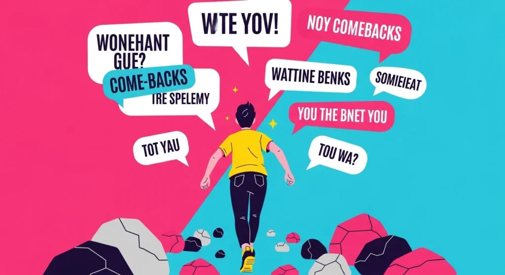 comebacks to kick rocks