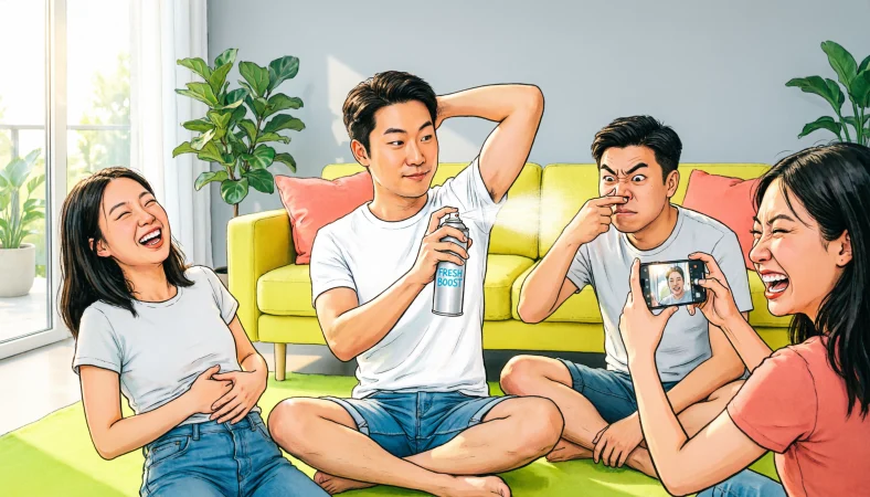 how to respond to you smell bad