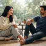 what does it mean if a girl bends down in front of you