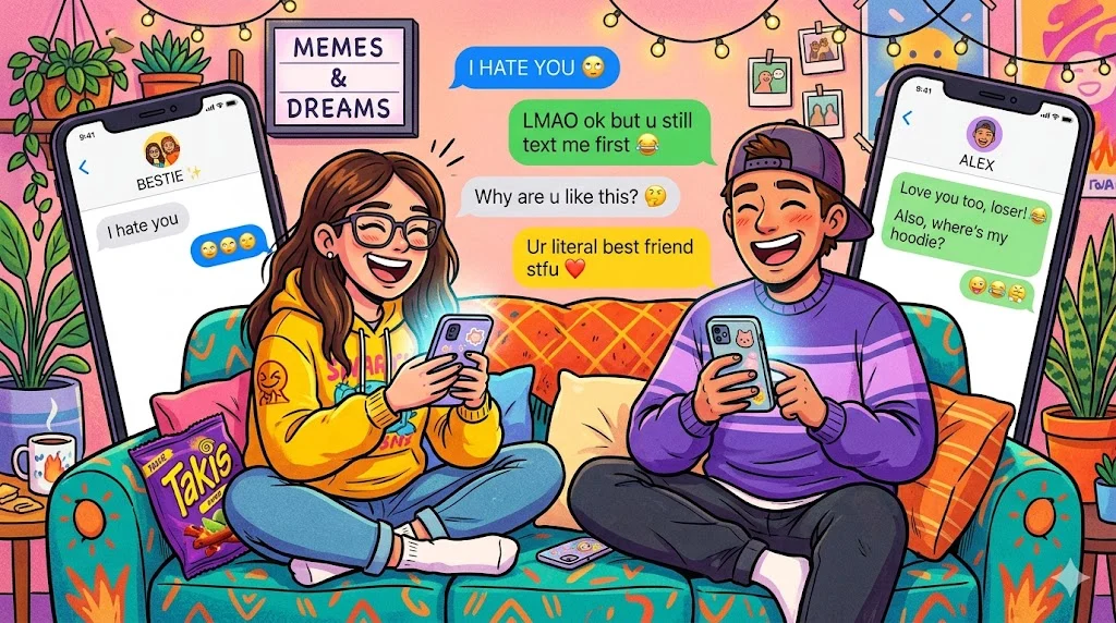 funny responses to i hate you