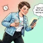 funny responses to why are you late