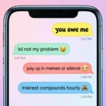 funny responses to you owe me