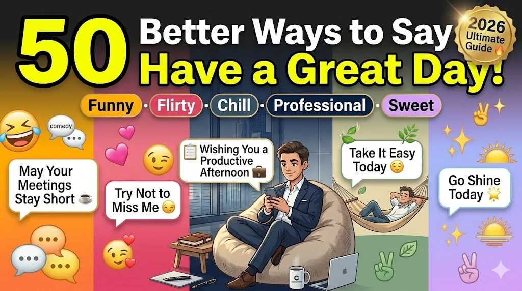 other ways to say have a great rest of your day