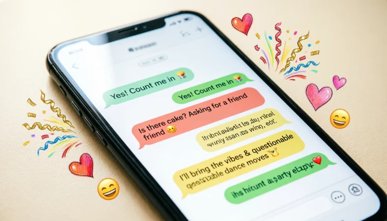 other ways to say thanks for the invite