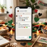 best responses to happy juneteenth