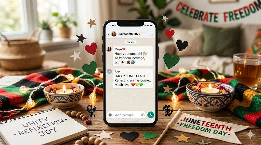 best responses to happy juneteenth