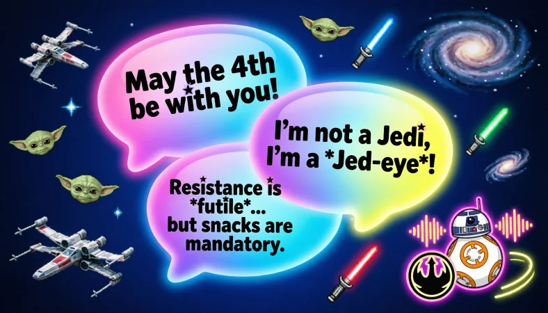 best responses to may the 4th be with you