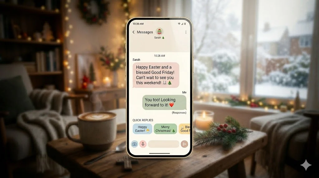 best responses to seasons greetings