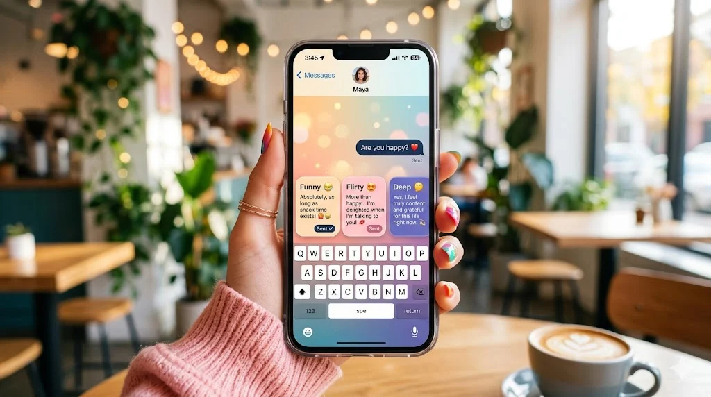 how to respond to are you happy