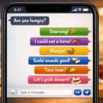 how to respond to are you hungry