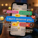 how to respond to i dont deserve you