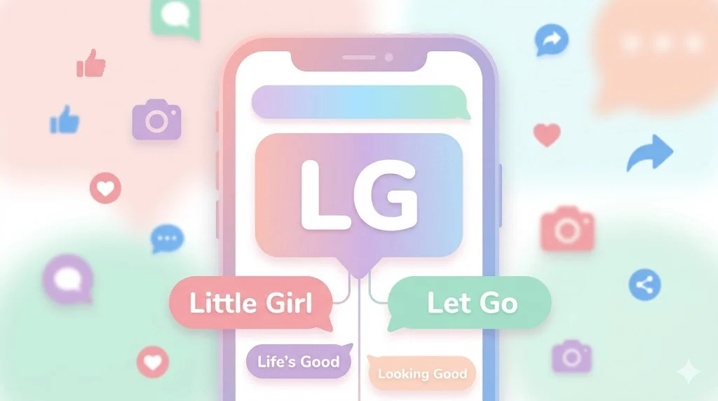 lg meaning in text