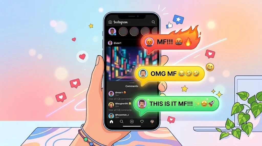 mf full form on instagram