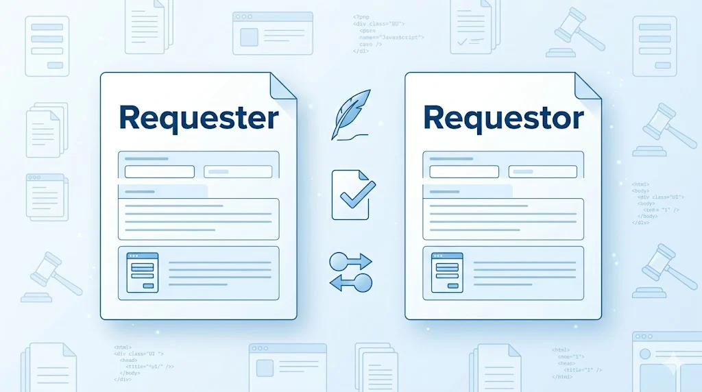 requester or requestor