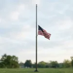 why are flags at half mast today