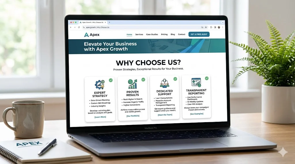 why choose us in text