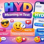 hyd meaning in text