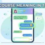 ofcourse meaning in text