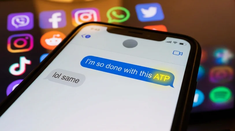 what does atp mean in text
