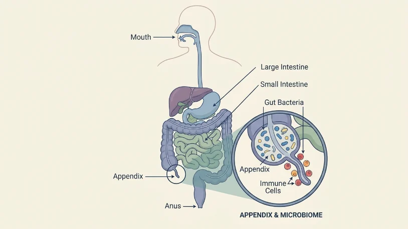 what does the appendix do