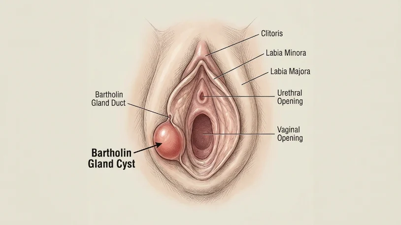what does a bartholin cyst look like pictures