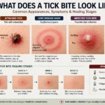 what does a tick bite look like