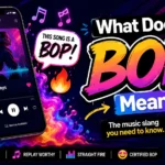 what does bop mean