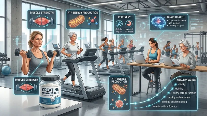 what does creatine do for women