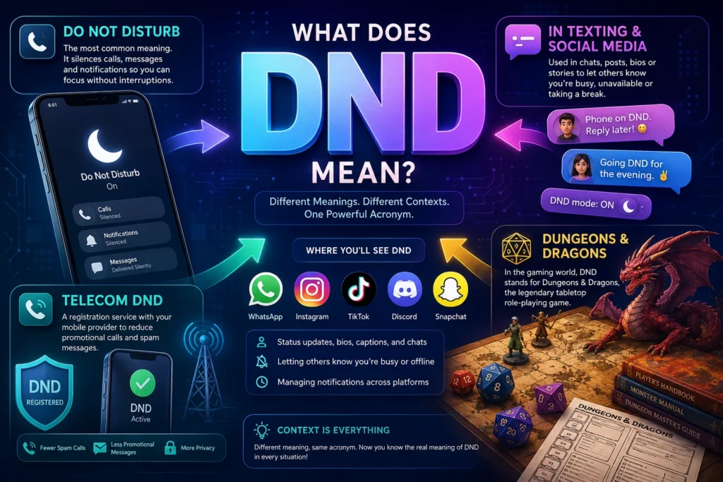 what does dnd mean